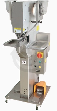 Automatic Feeding 10mm Metal Snap Button Attaching Machine for Thick Fabric  - China Automatic Snap Button Machine and Automatic Snap Button Attaching  Machine