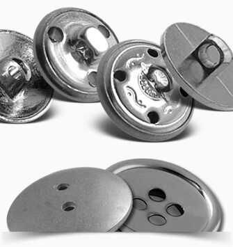 25mm Round Coat Buttons 4-Hole Buttons Flat Back Buttons in 23